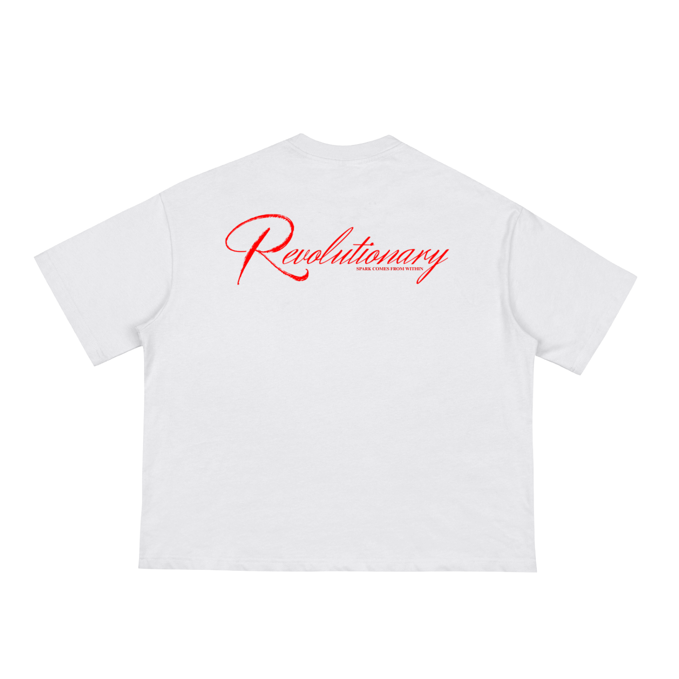 SPARK WHITE / RED BOX TEE