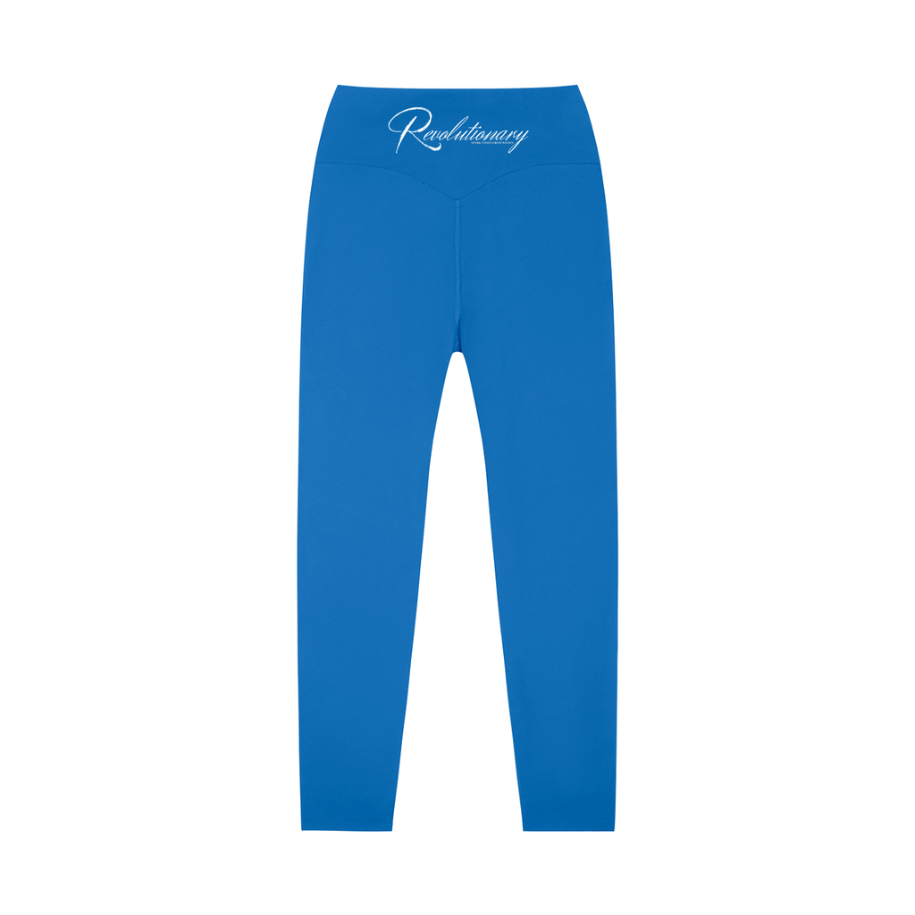 WhatEverYouNeed ON GOD "BLUE" High Waisted Leggings