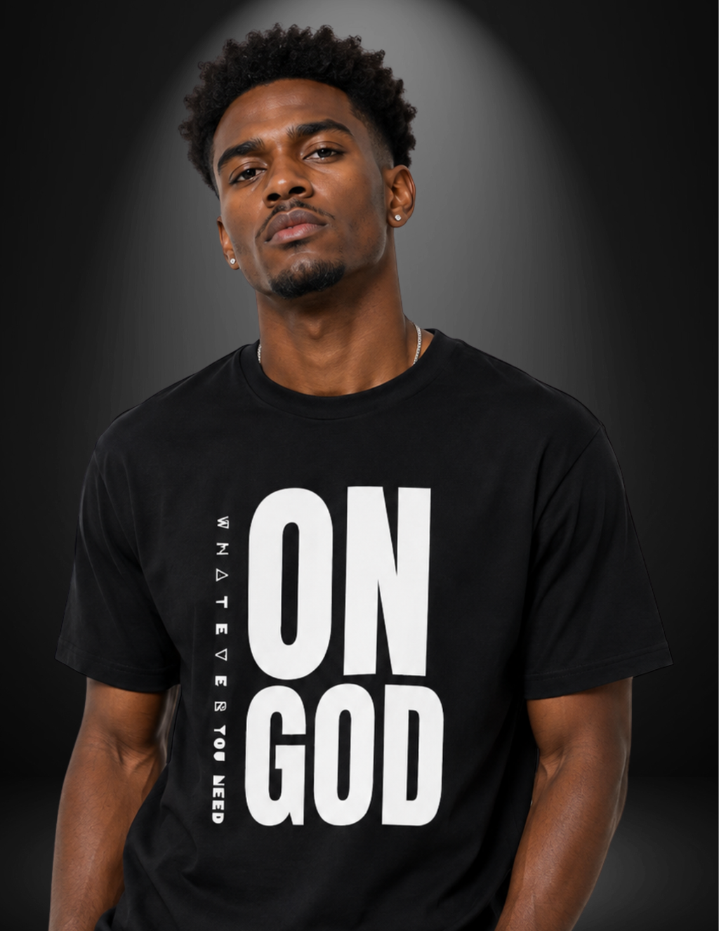 ON GOD BLACK / WHITE CLASSIC TEE