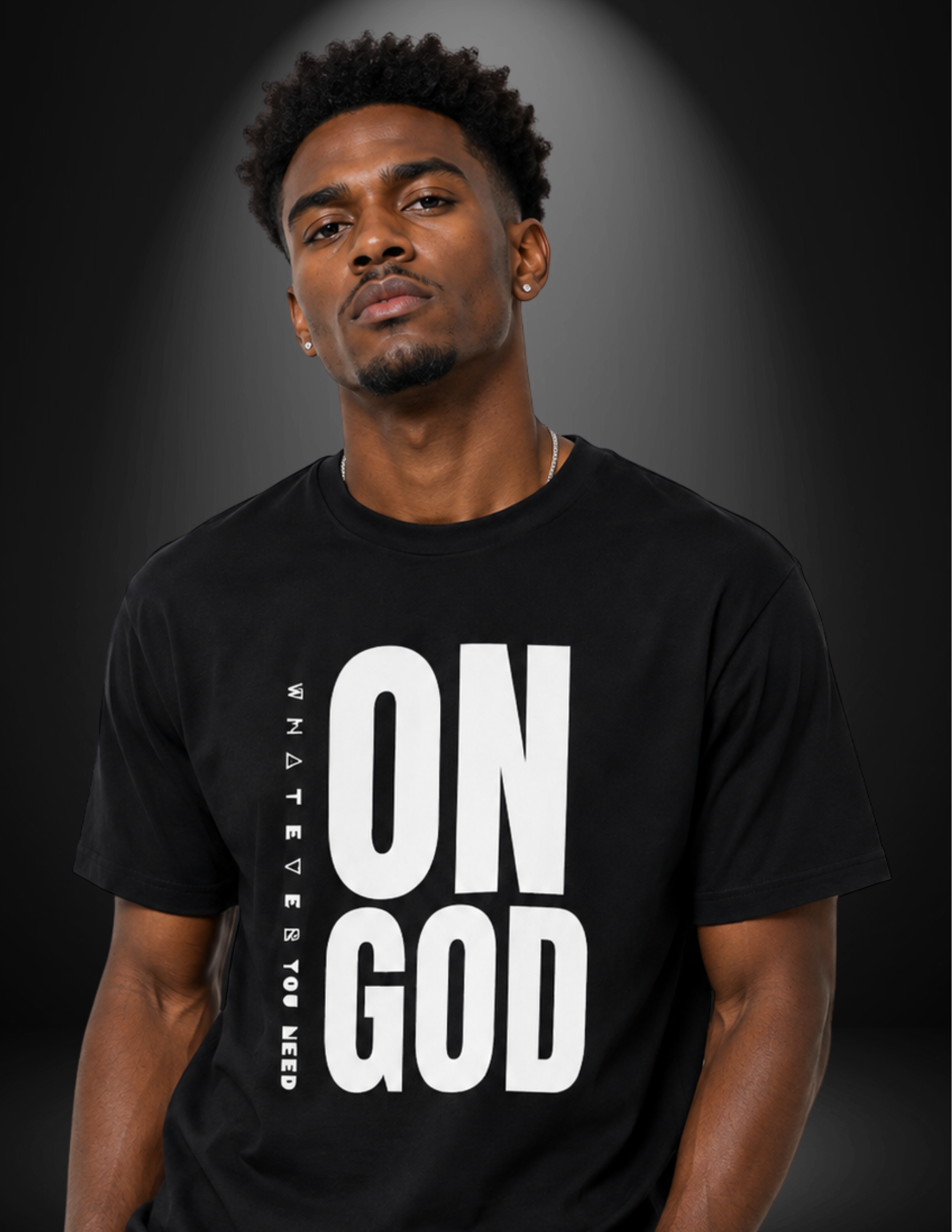 ON GOD BLACK / WHITE CLASSIC TEE