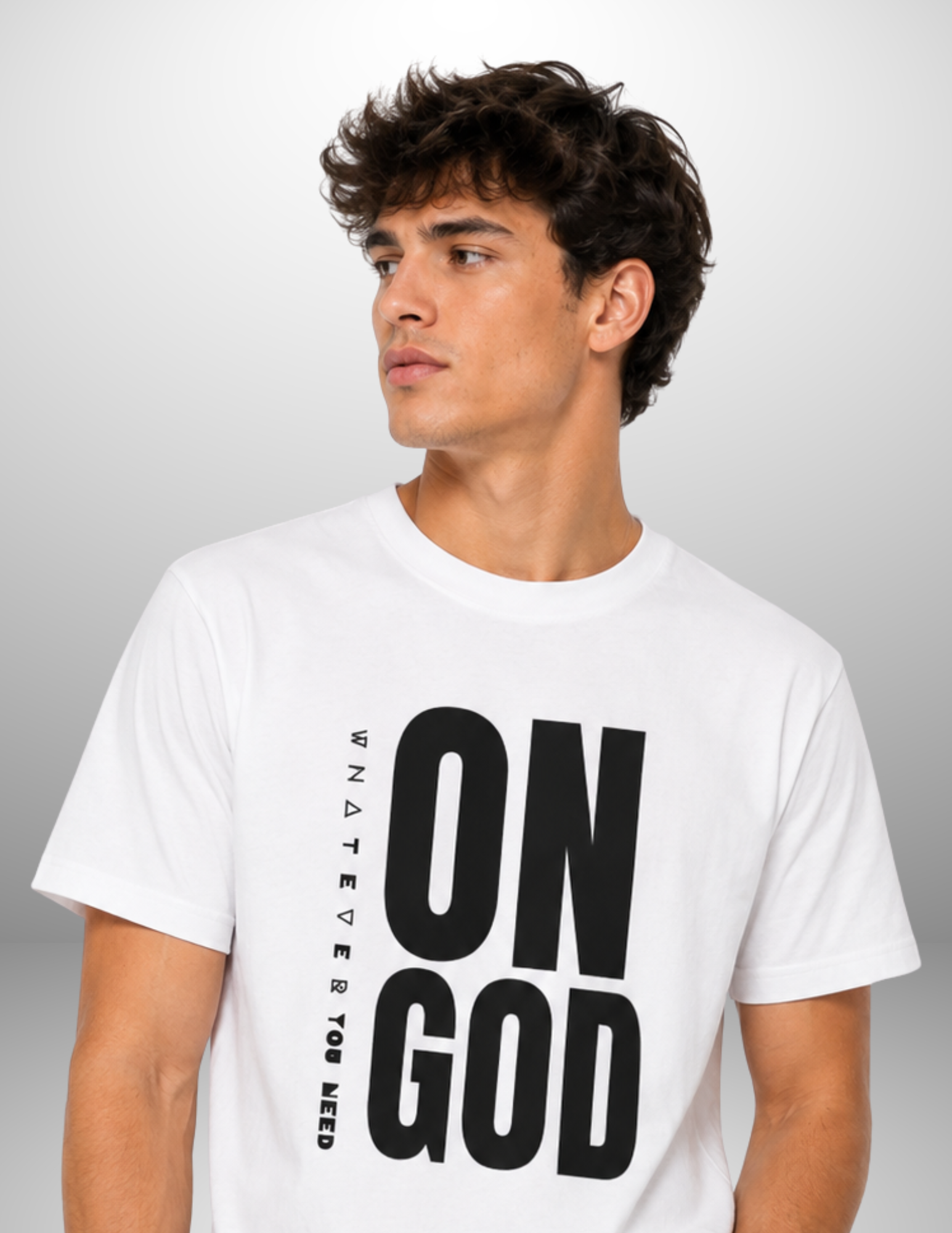 ON GOD WHITE / BLACK CLASSIC TEE
