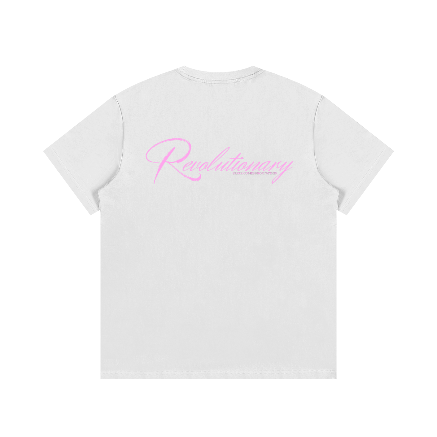 SPARK WHITE / PINK CLASSIC TEE