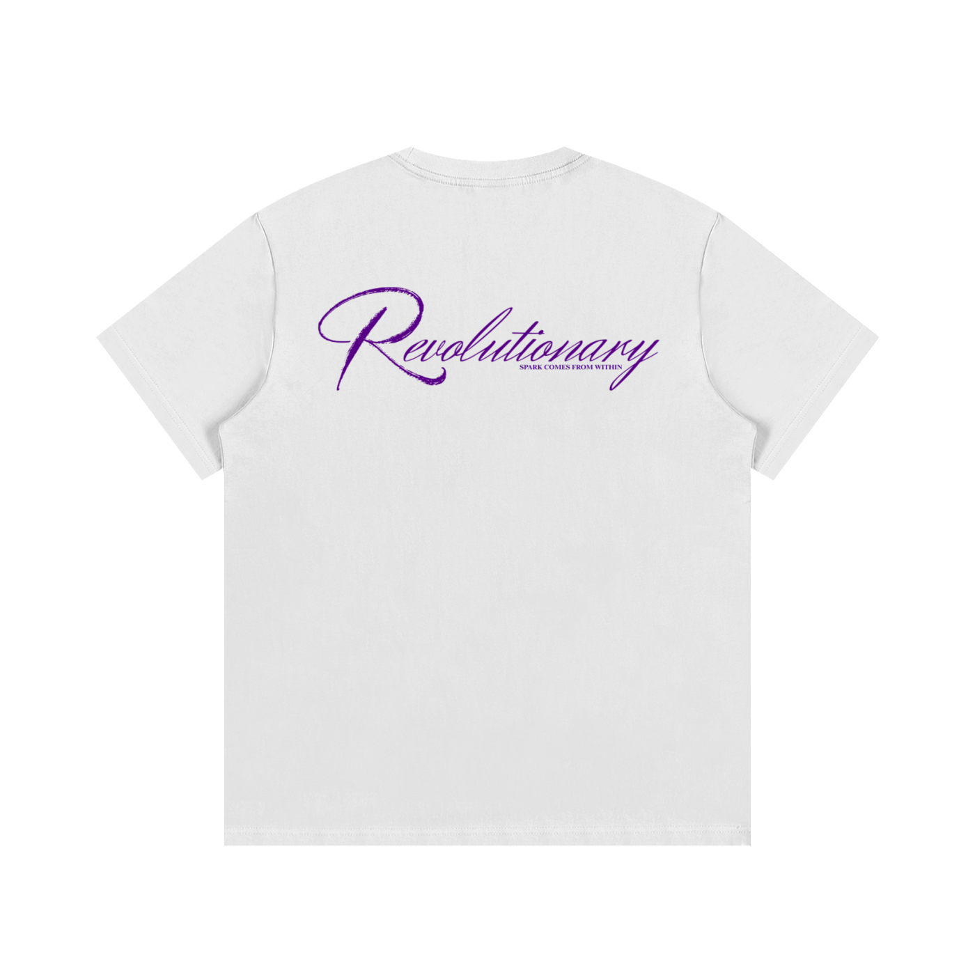 SPARK WHITE / PURPLE CLASSIC TEE