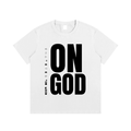 ON GOD WHITE / BLACK CLASSIC TEE