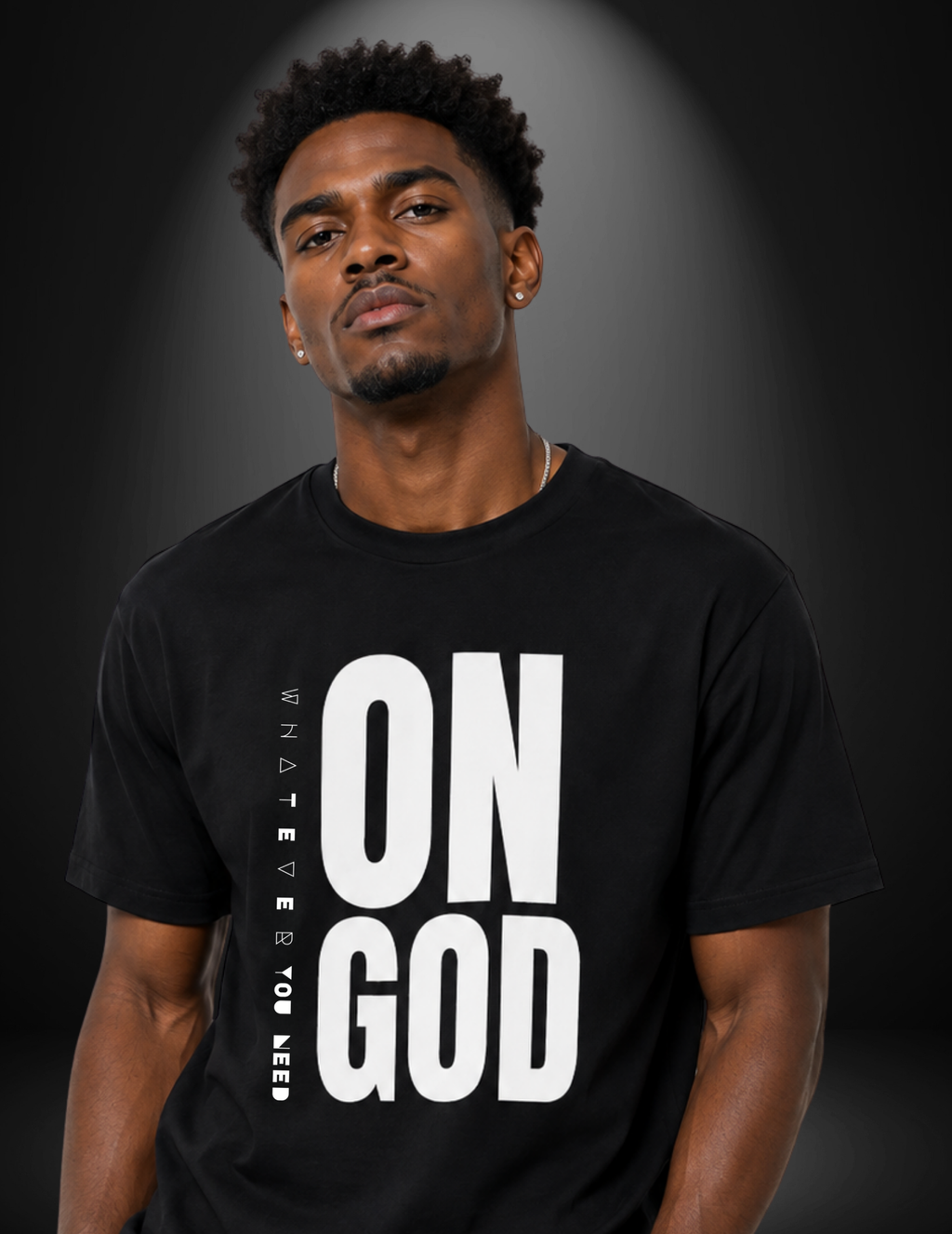 ON GOD BLACK / WHITE CLASSIC TEE