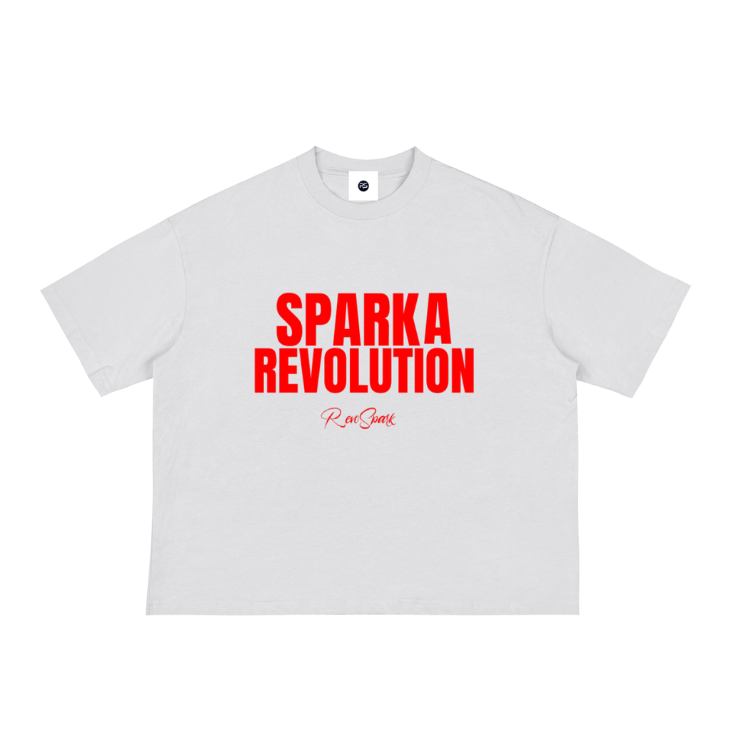 SPARK WHITE / RED BOX TEE