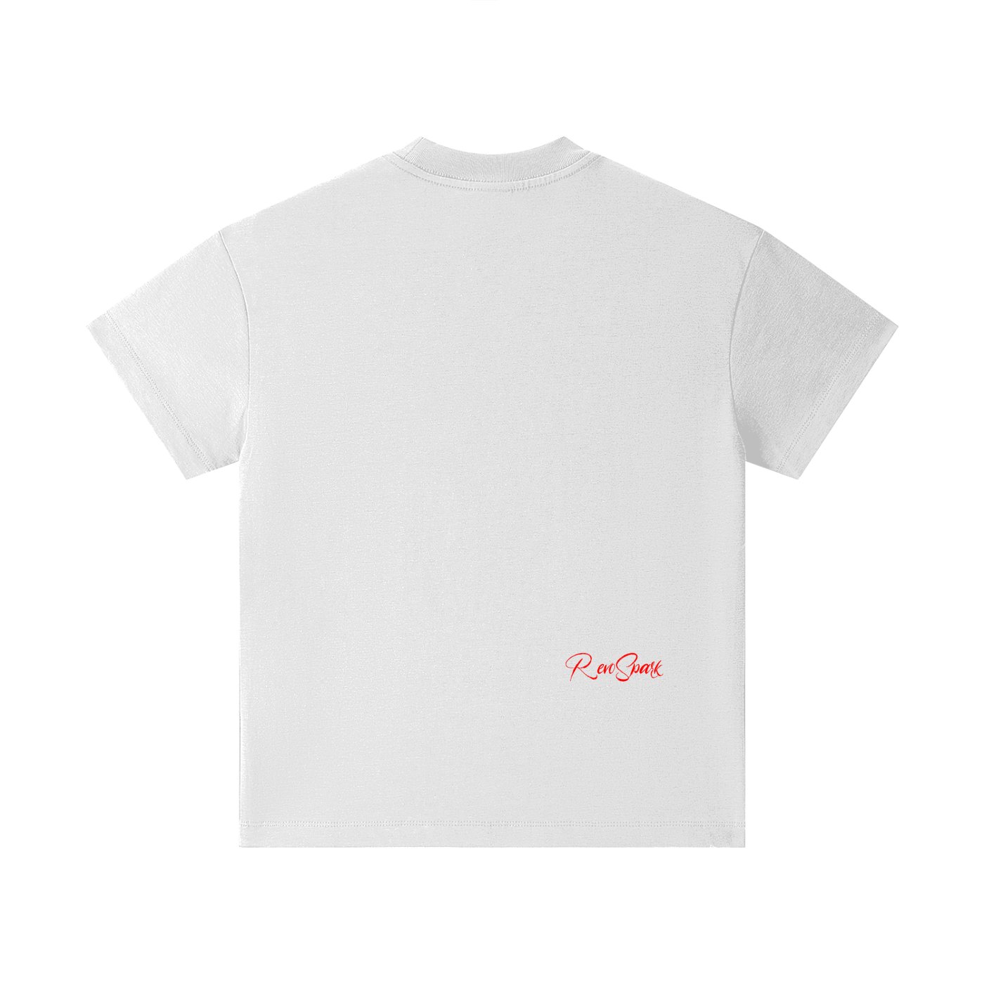 WHITE / RED ON GOD KIDS CLASSIC TEE