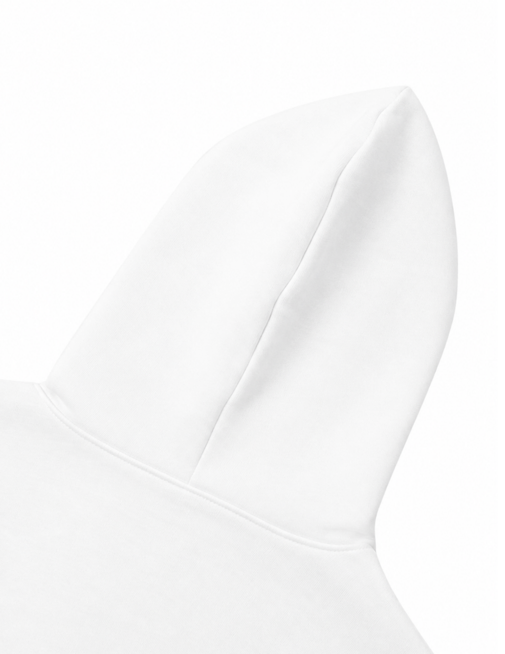 WhatEverYouNeed ON GOD "WHITE / BLACK" Women Cropped Hoodie