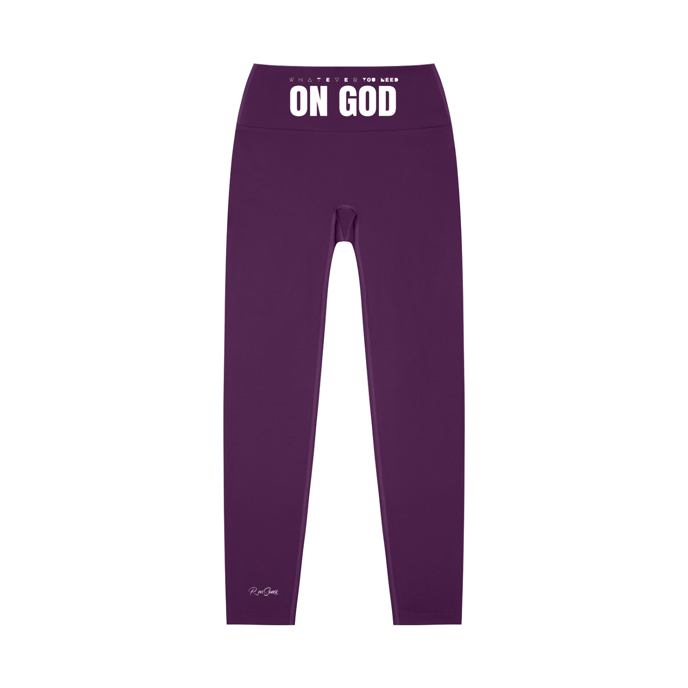 WhatEverYouNeed ON GOD "PURPLE" High waisted Leggings