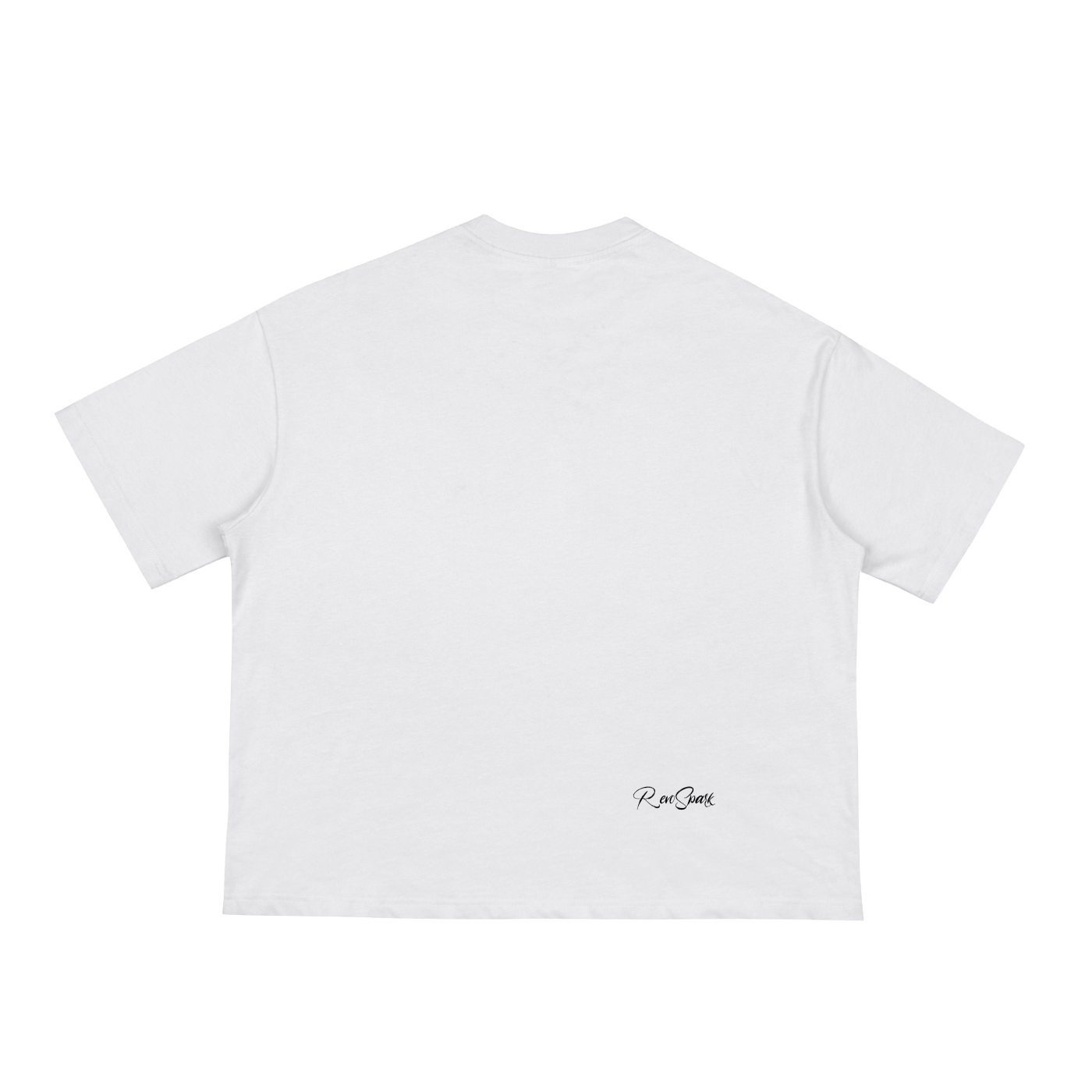 ON GOD WHITE / BLACK BOX CUT TEE