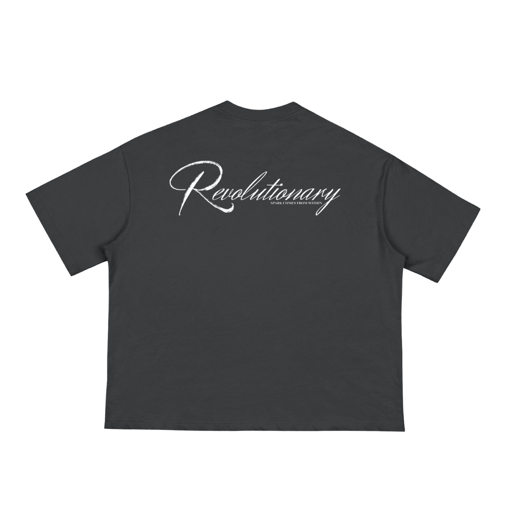 SPARK BLACK / WHITE BOX CUT TEE