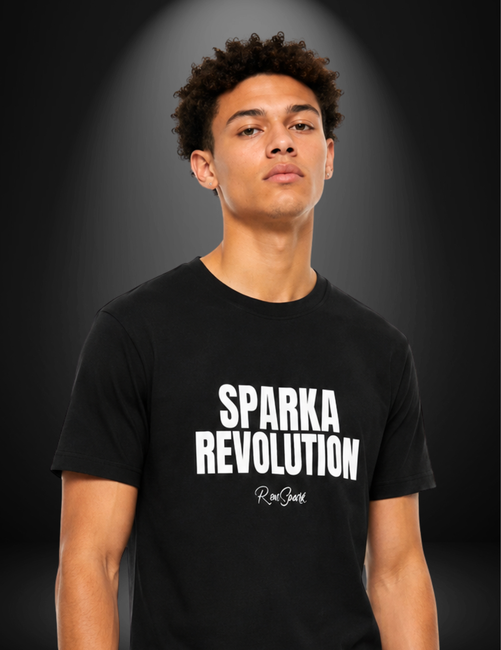 SPARK BLACK / WHITE CLASSIC TEE