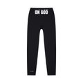 WhatEverYouNeed ON GOD "BLACK" High waisted Leggings