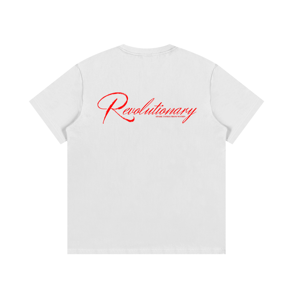 SPARK WHITE / RED CLASSIC TEE