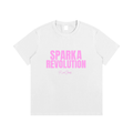 SPARK WHITE / PINK CLASSIC TEE