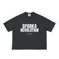 SPARK BLACK / WHITE BOX CUT TEE