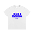 SPARK WHITE / BLUE CLASSIC TEE
